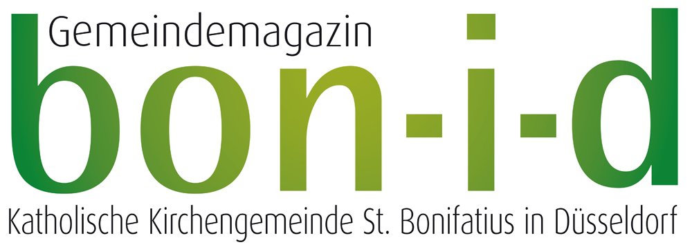 Logo Gemeindemagazin bon-i-d (c) kath. Kirchengemeinde St. Bonifatius Düsseldorf