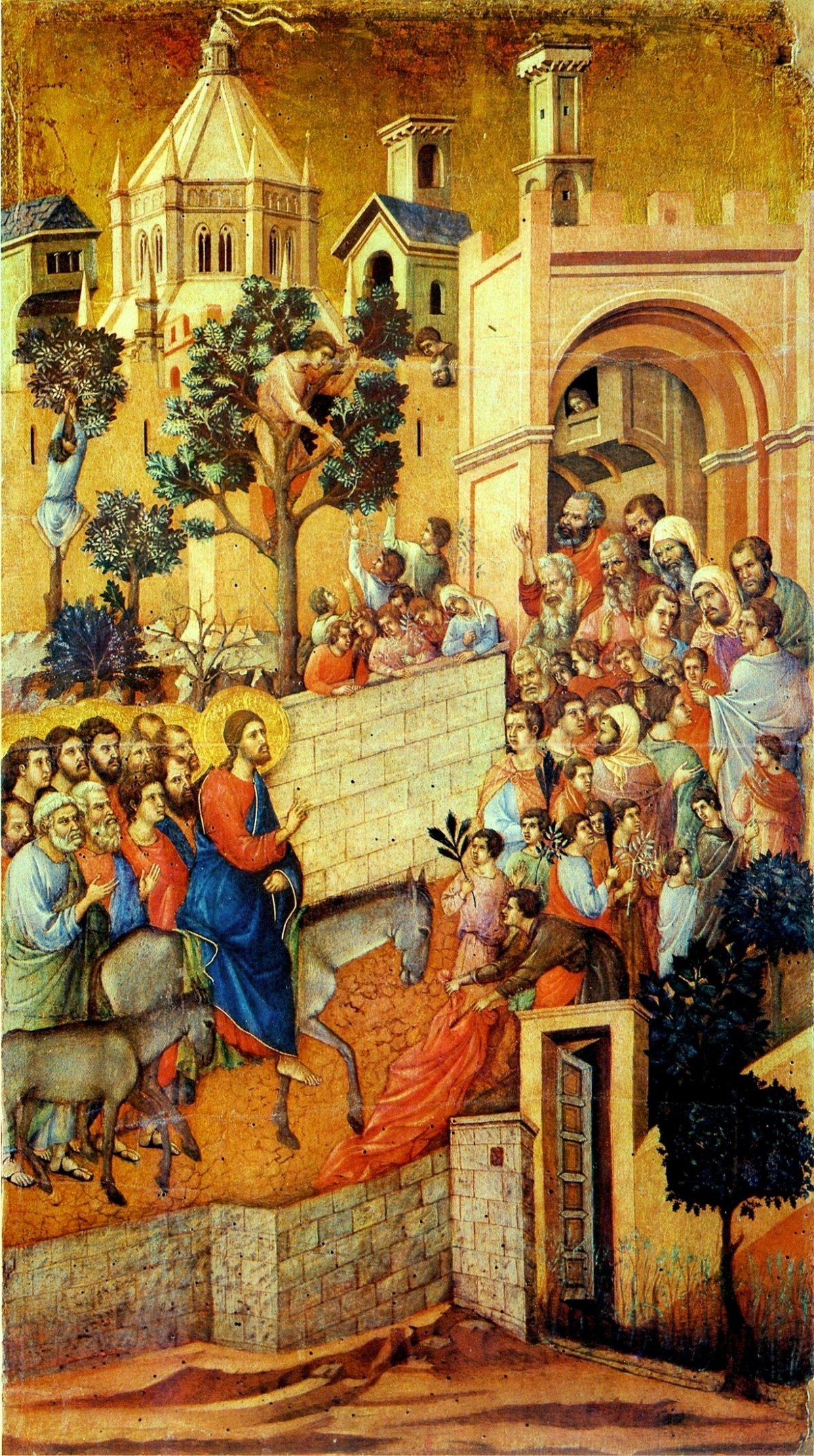 Jesus zieht in Jerusalem ein (c) Wikipedia