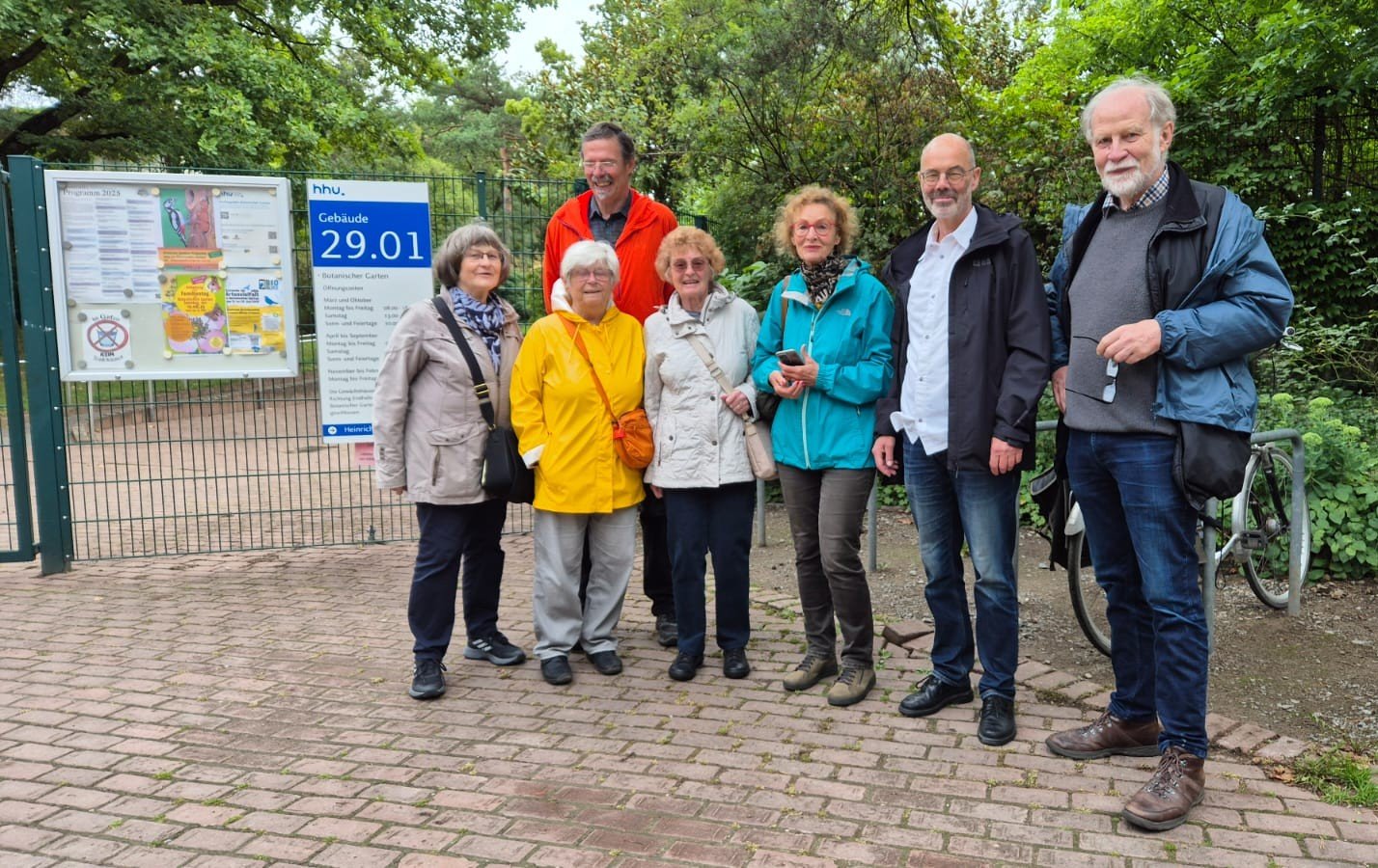 Besuch des Botanischen Gartens der HHU in Düsseldorf (c) Gemeinsam in Bilk e.V.