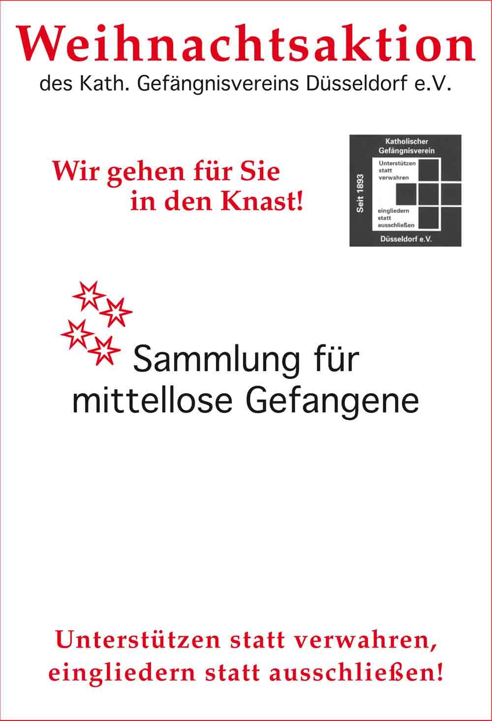 Sammlung für Gefangene (c) Kath. Gefängnisverein Düsseldorf e.V.