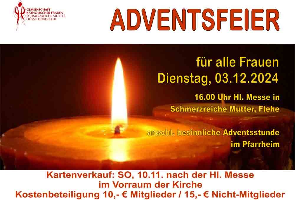 Adventskaffee Fleher Frauen (c) GKF Flehe