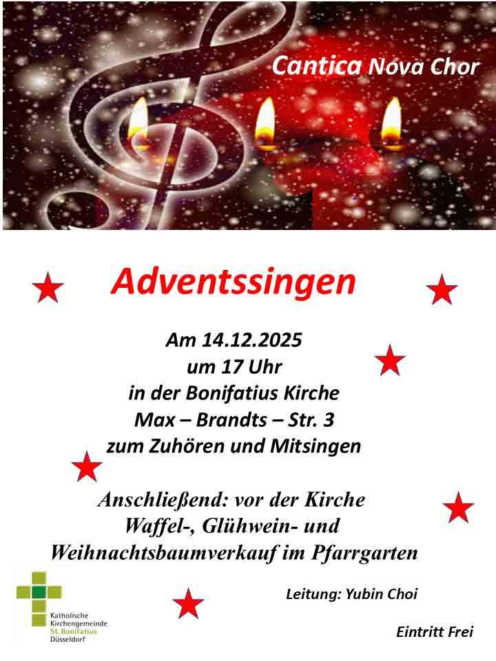 Adventssingen-Cantica-Nova (c) Cantica Nova Chor