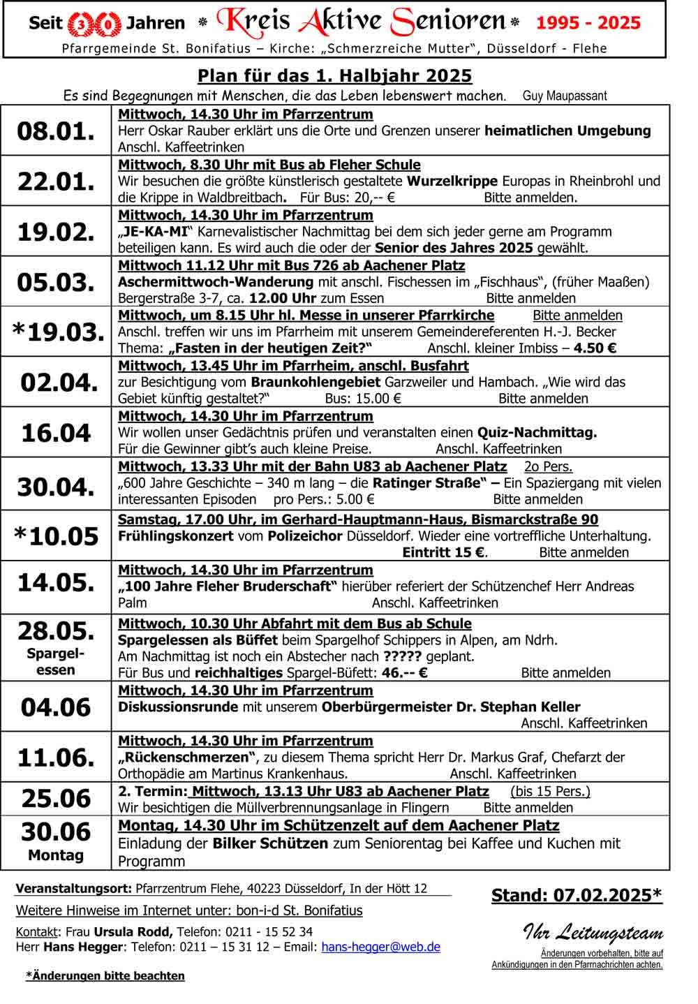 Aktive Senioren Programm aktuelles Programm (c) Kreis Aktive Senioren