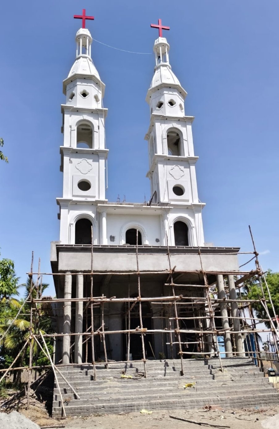 Kirchenbau in Indien