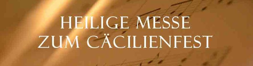 Hl. Messe zum Cäcilienfest der kath. Kirchengemeinde St. Bonifatius Düsseldorf (c) kath. Kirchengemeinde St. Bonifatius Düsseldorf