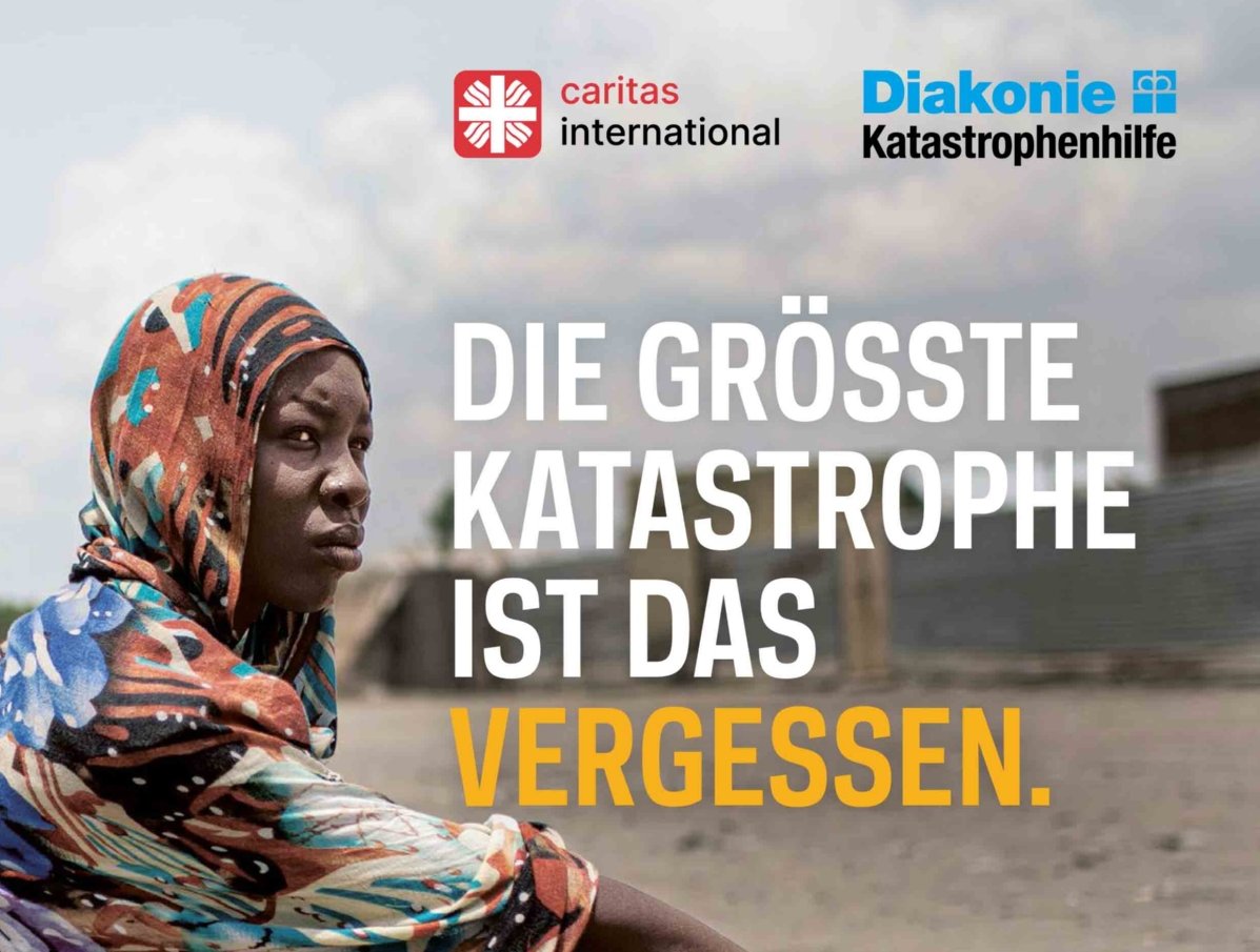 Diakonie Katastrophenhilfe, Sommerkampagne Plakat (c) Diakonie Katastrophenhilfe