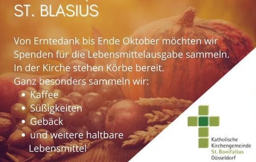Erntedank_Lebensmittelausgabe (c) kath. Kirchengemeinde St. Bonifatius Düsseldorf