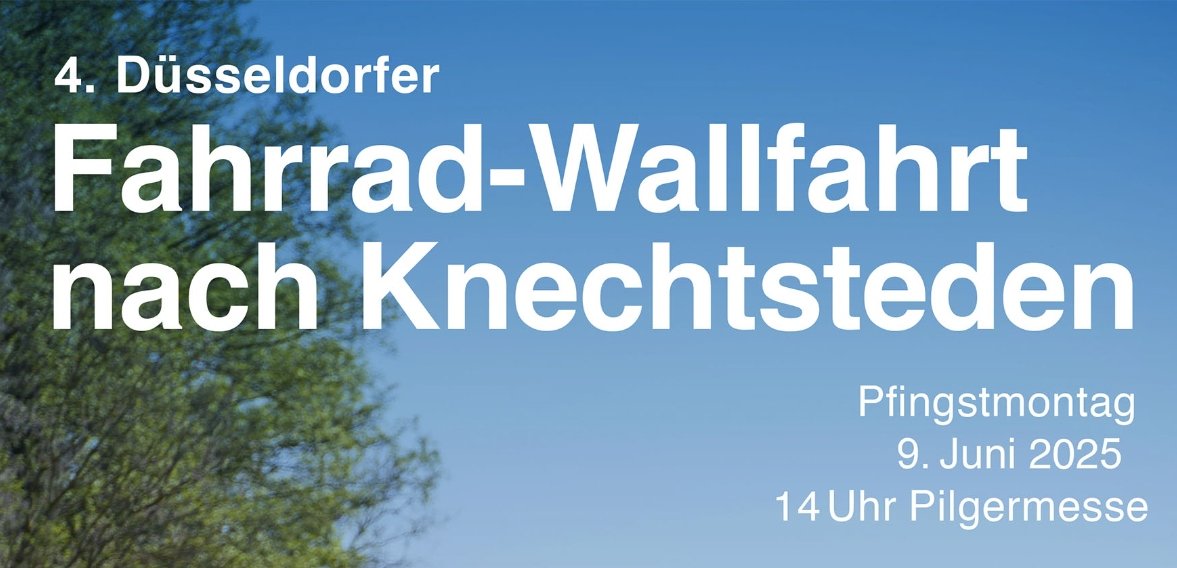 Fahrradwallfahrt (c) Katholische Kirche Düsseldorf