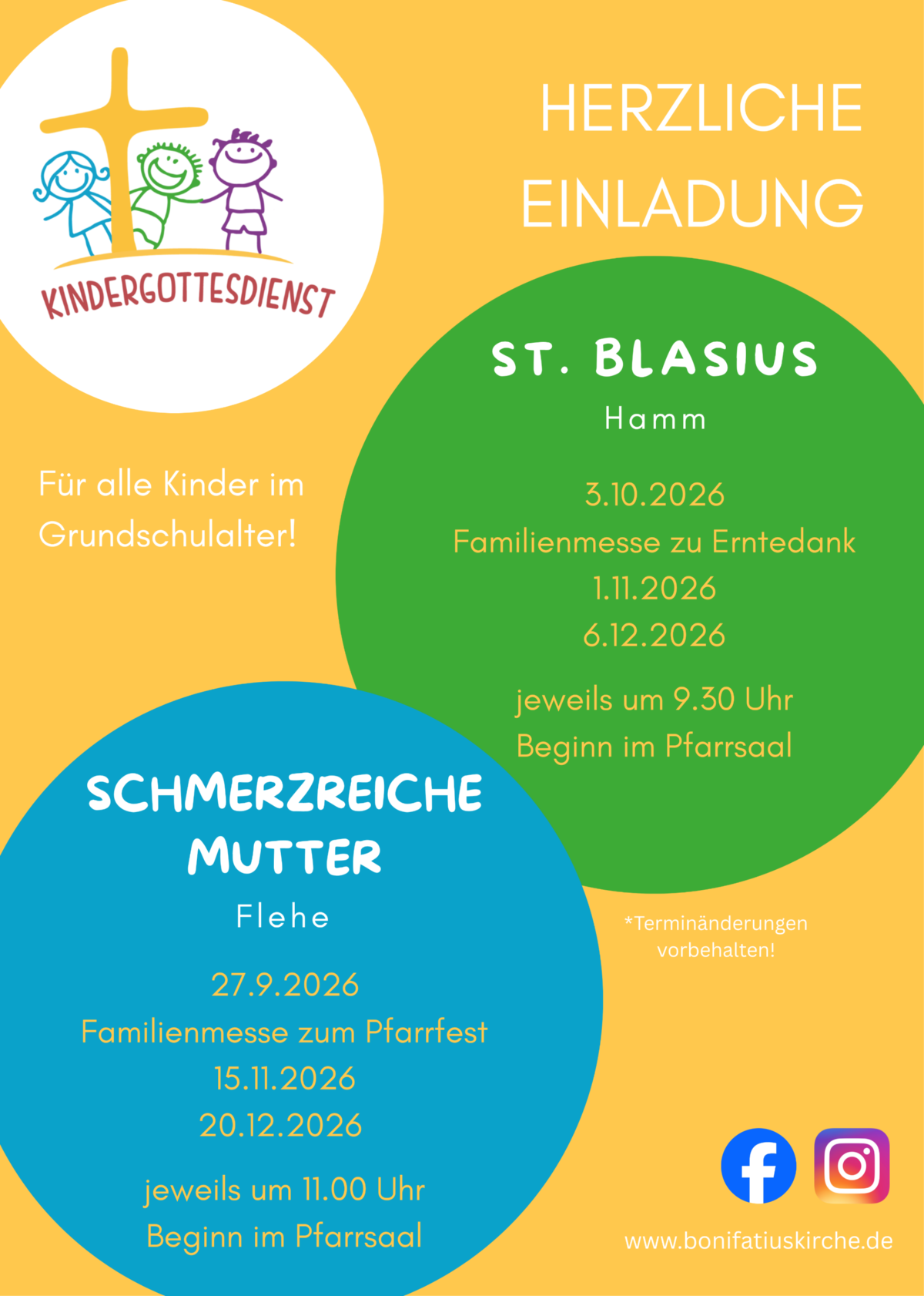 Kinderwortgottesdienste_Flehe_Hamm (c) kath. Kirchengemeinde St. Bonifatius Düsseldorf