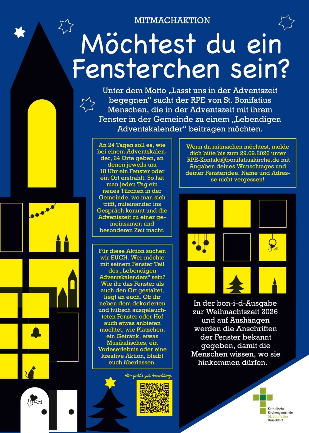 Lebendiger_Adventskalender (c) Kath. Kirchengemeinde St. Bonifatius Düsseldorf