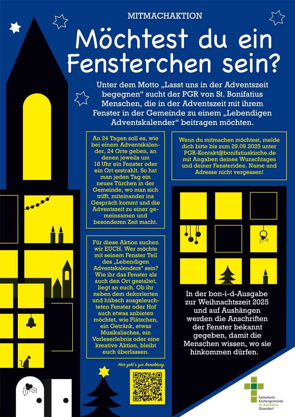 Lebendiger_Adventskalender (c) Kath. Kirchengemeinde St. Bonifatius Düsseldorf