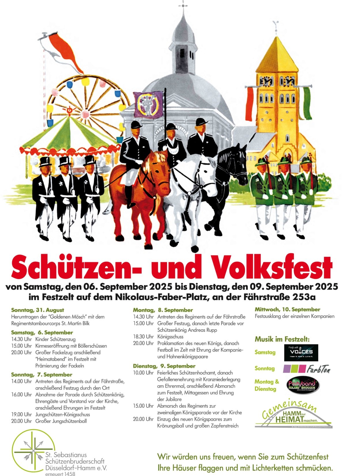 Plakat_Schuetzenfest-Hamm (c) St. Sebastianus-Schützenbruderschaft Hamm