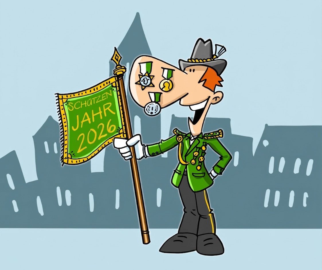 Schützenteaser (c) Peter Esser Illustration