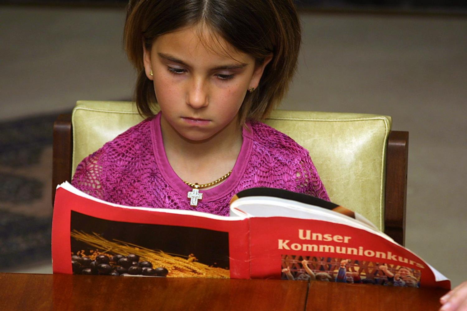 Erstkommunionvorbereitung (c) Bild: Klaus Herzog In: Pfarrbriefservice.de