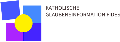 Fides, Symbol mit Schriftzug (c) Katholische Glaubensinformation Fides