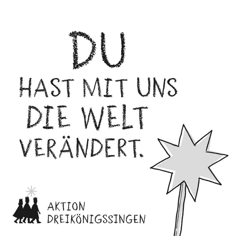 Sternsionger Dank (c) Kindermissionswerk