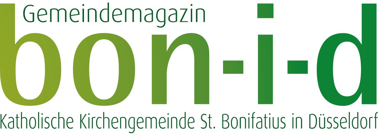 Logo Gemeindemagazin bon-i-d (c) Kirchengemeinde St. Bonifatius Düsseldorf